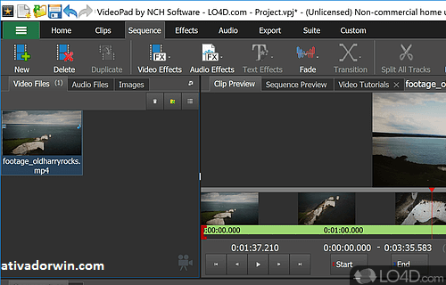 VideoPad Video Editor